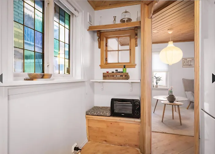 Sentralt,unikt Lite Bergenshus Med Sjel Pa Fine Nostet! Сasa de vacaciones